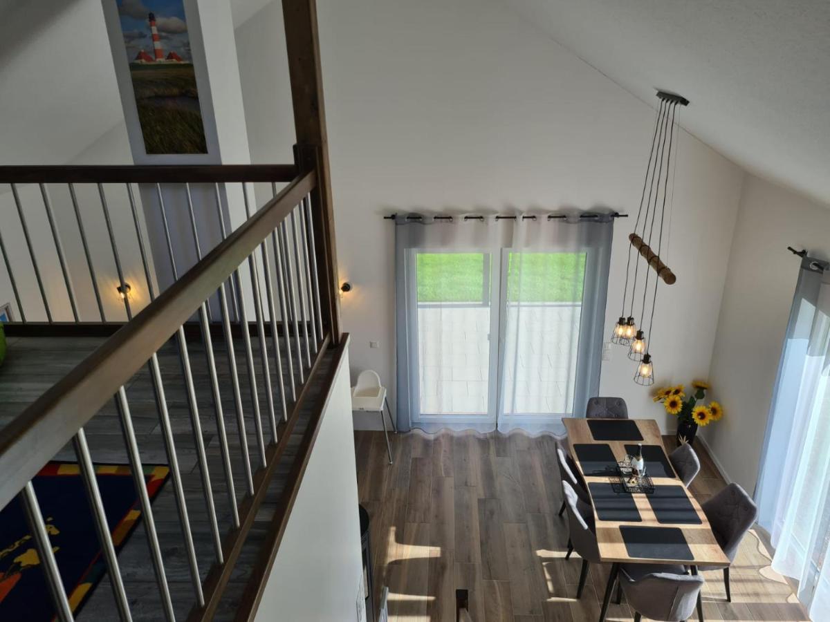 Haus Kuestenbrise - Urlaub Mit Hund An Der Kueste Mit Eigenen Garten, Sauna Und Gemuetlichen Kaminfeuer Schweiburg Eksteriør billede